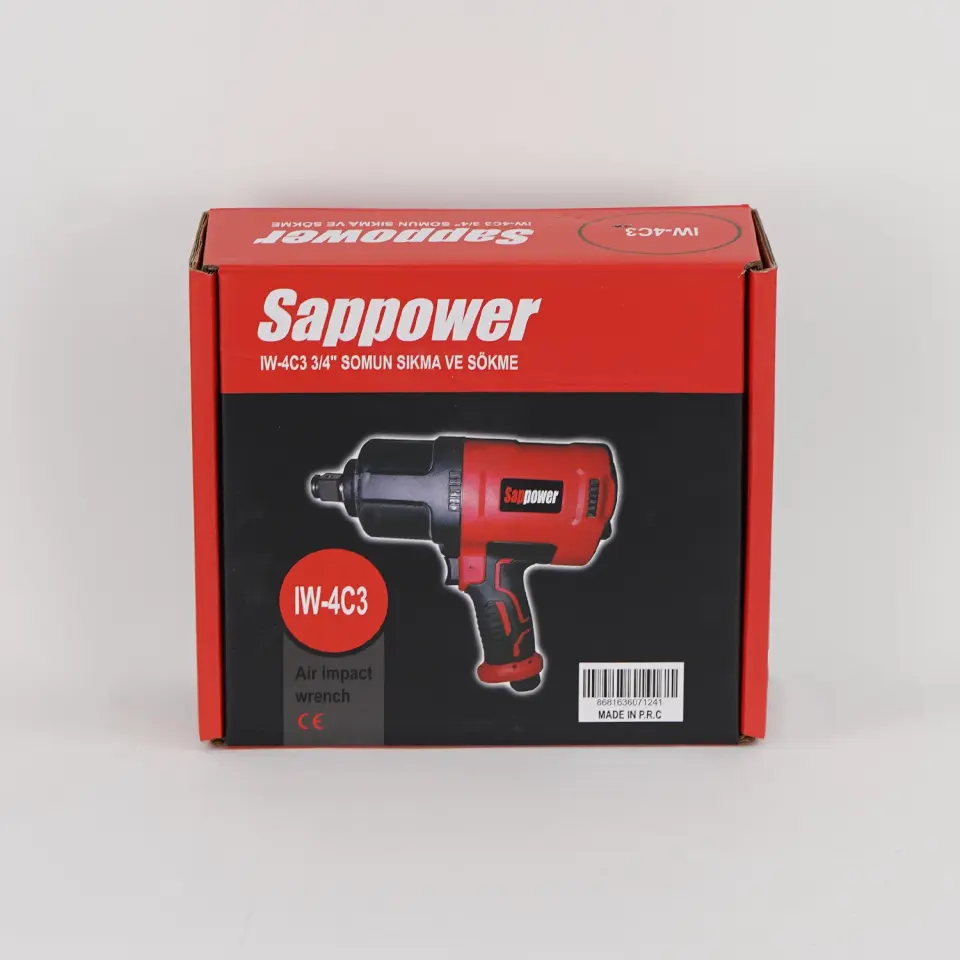 SAPPOWER IW-4C3 3/4'' Somun Sıkma ve Sökme Makinesi