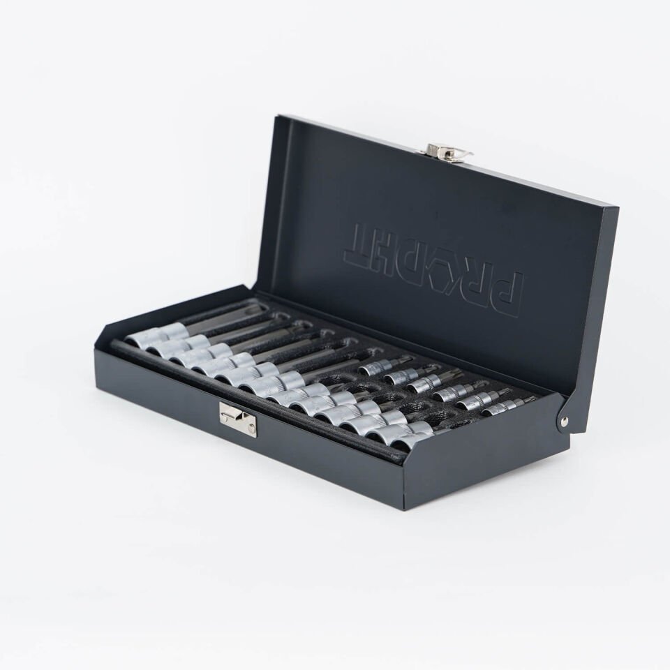 PRODHT 12 ve 14 Torx Uçlu Lokma Takımı (18 Parça)