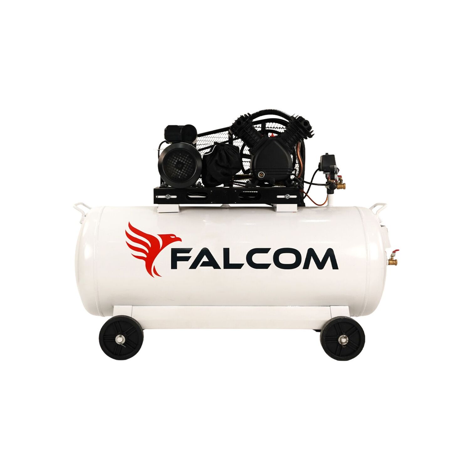 Falcom FM 200 200 Lt 2 Kafa 8 BAR 3 HP Pistonlu Hava Kompresörü