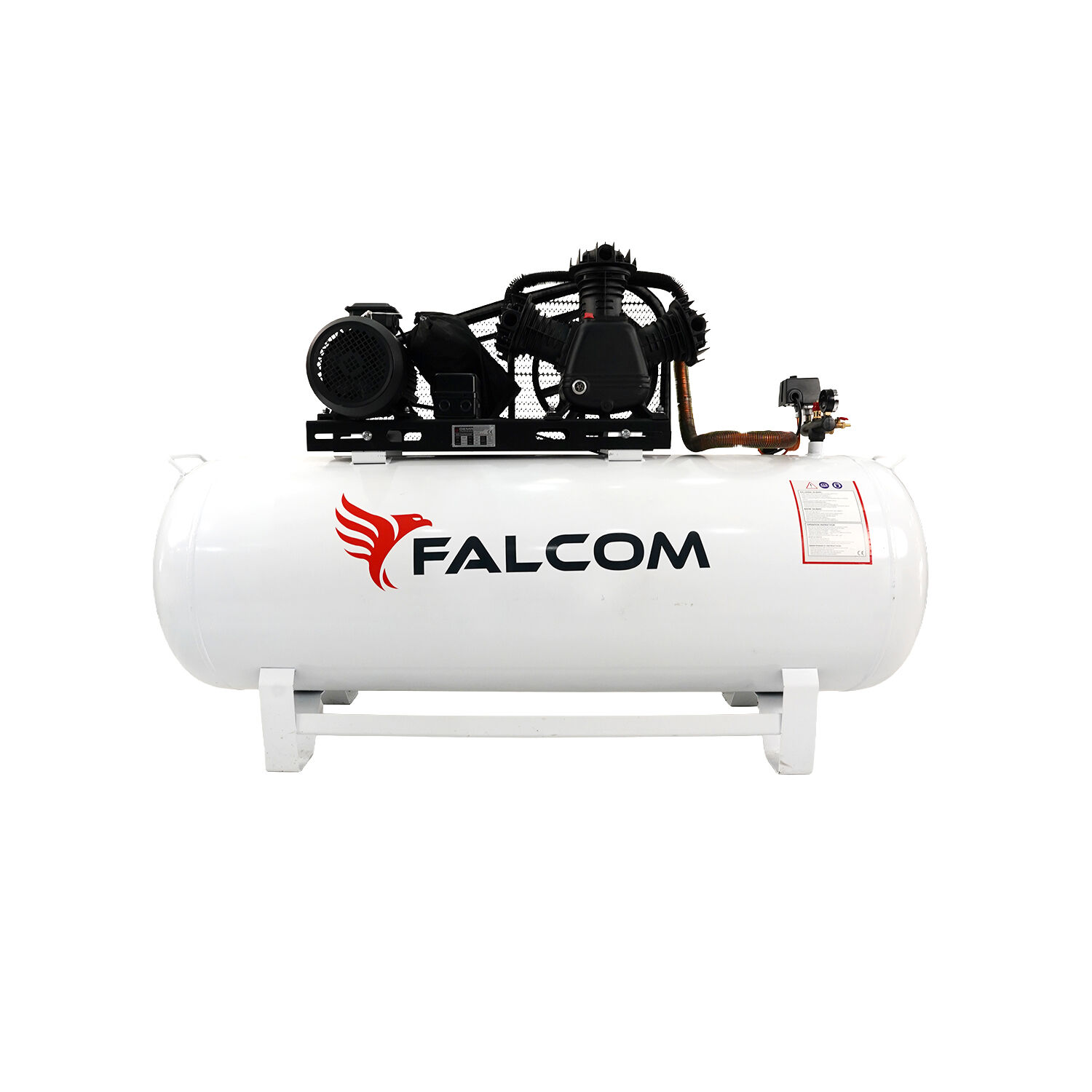 Falcom FM 390 500 Lt 3 Kafa 8 BAR 10 HP Pistonlu Hava Kompresörü