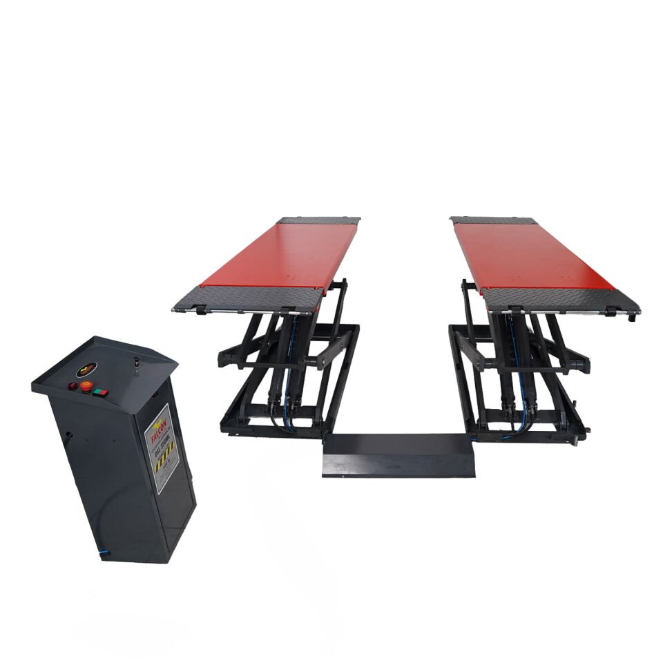 FALCON DSL350ML 3.5 Ton 2 Metre Çift Makaslı Hidrolik Oto Lift 380V