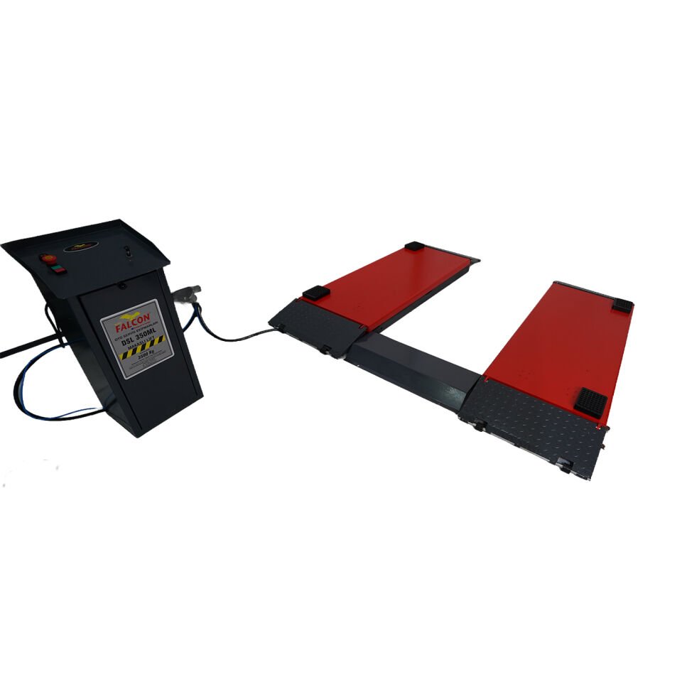 FALCON DSL350ML 3.5 Ton 2 Metre Çift Makaslı Hidrolik Oto Lift 380V