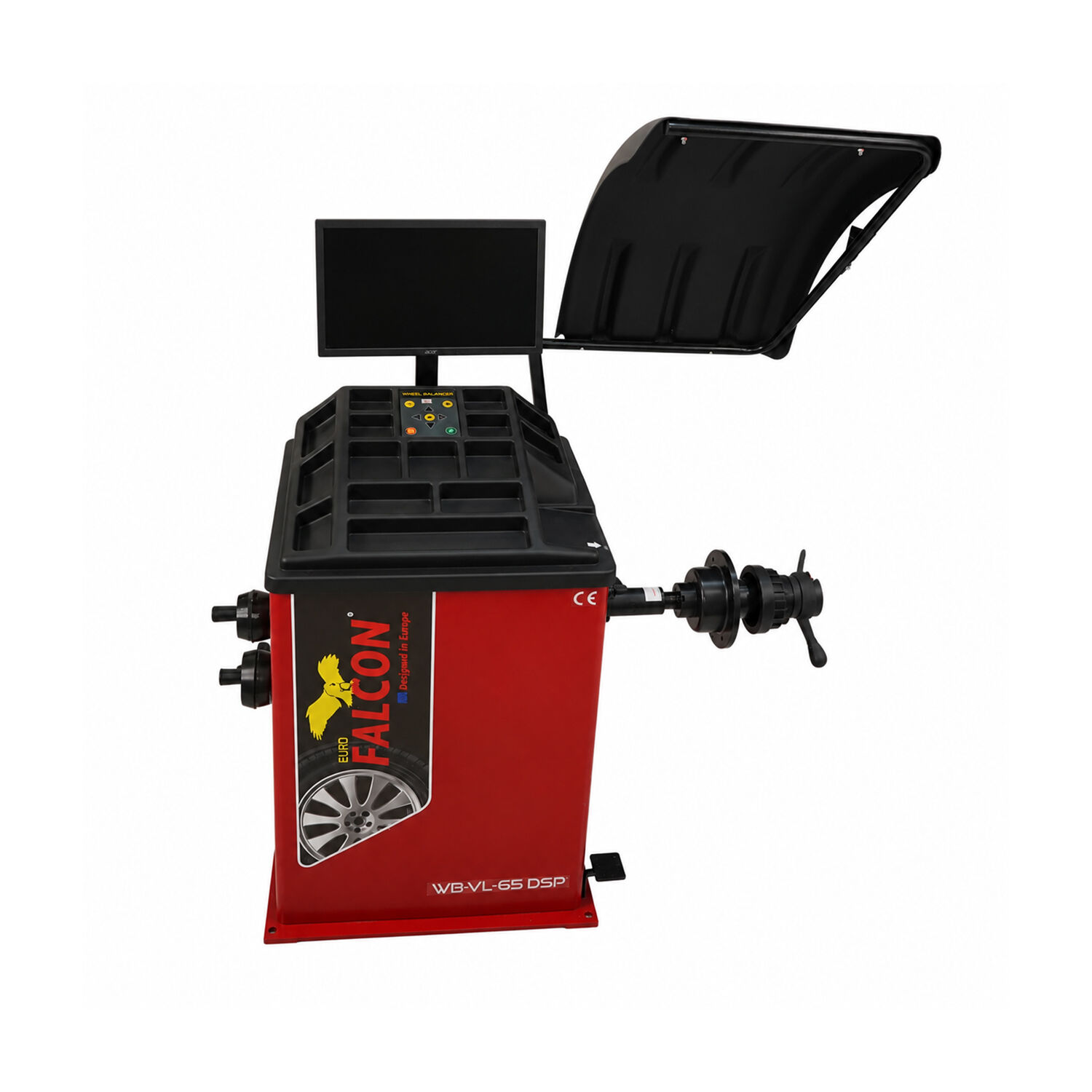 FALCON WB-VL-65 DSP Yarı Otomatik Oto Lastik Balans Makinesi 220V