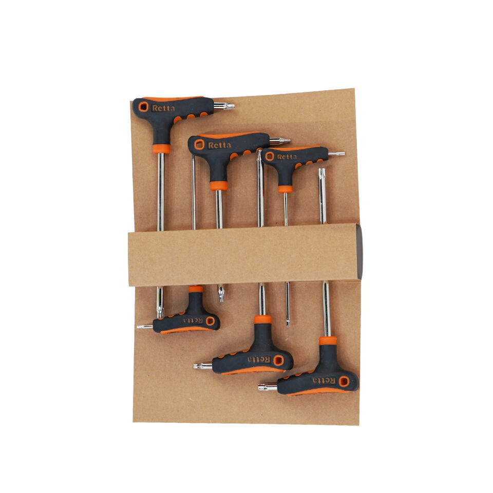 RETTA RTA0603 6 Parça T Saplı TORX Anahtar Seti