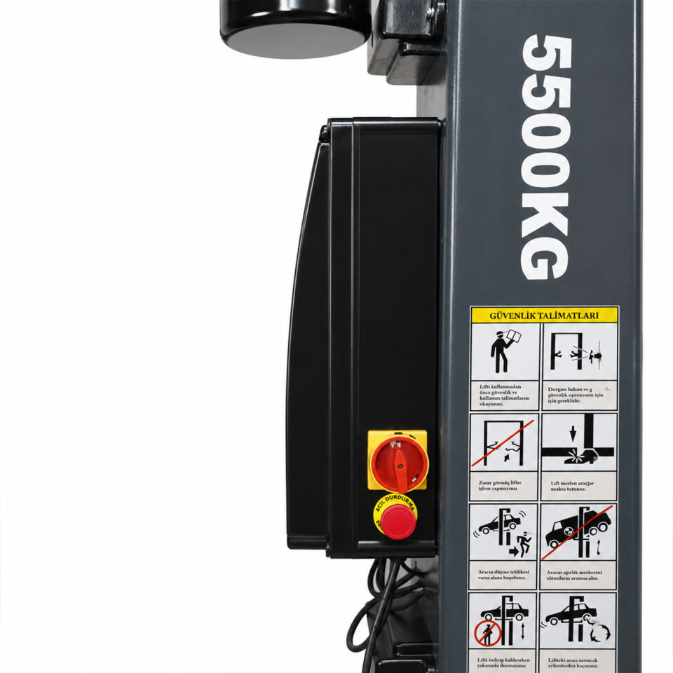 BL 550A-380 - FALCON 5.5 Ton Tam Otomatik Hidrolik Oto Lift
