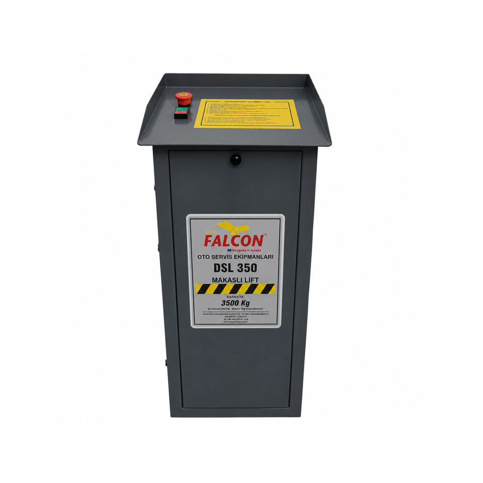 DSL 350-380 - FALCON 3.5 Ton 2 Metre Makaslı Hidrolik Oto Lift 380V