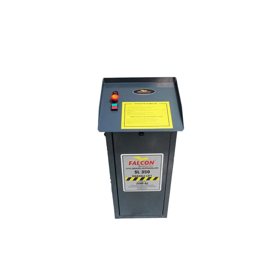 FALCON 3.5 Ton 1 Metre Makaslı Hidrolik Oto Lift 380V