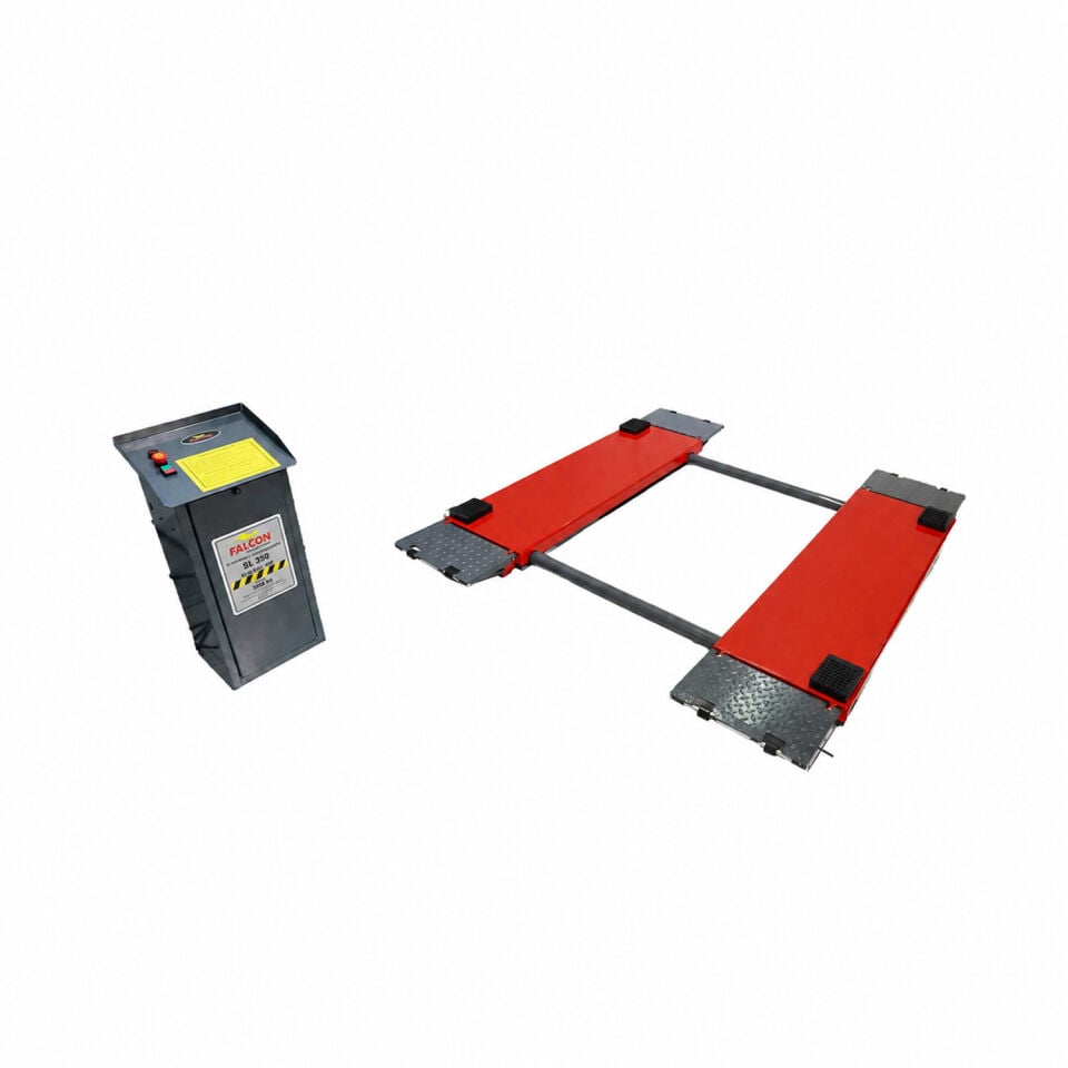 FALCON 3.5 Ton 1 Metre Makaslı Hidrolik Oto Lift 380V
